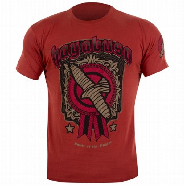 Photo1: Hayabusa　Tshirts　Accolade  RedBrown (1)