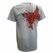 Photo2: TAPOUT T-shirt Shattered2.0 Grey (2)