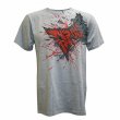 Photo1: TAPOUT T-shirt Shattered2.0 Grey (1)