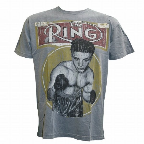 Photo1: The Ring T-shirt  La Motta Grey (1)