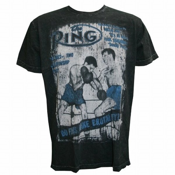 Photo1: The Ring T-shirt Brutality Flow Black (1)