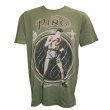 Photo1: The Ring T-shirt  Kaplan Flock Green  SALE (1)