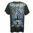 Photo1: Silver Star T-shirts Fallen Angel Charcoal (1)