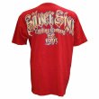 Photo2: Silver Star T-shirts Old School Red (2)