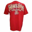 Photo2: Silver Star T-shirts Old School Red  SALE (2)