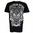 Photo1: Silver Star T-shirts Battle Black (1)