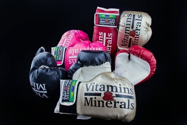 Photo1: Vitamins&Minerals Boxing Gloves (1)