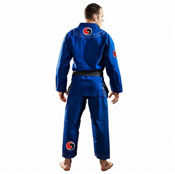 Photo2: Storm Kimonos Jiu Jitsu Gis Supreme Blue  SALE (2)