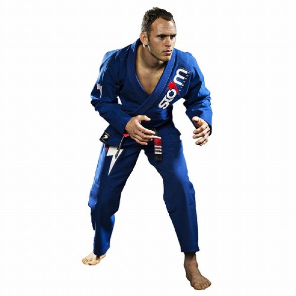 Photo4: Storm Kimonos Jiu Jitsu Gis Trooper Blue  SALE (4)