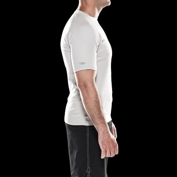 Photo2: [B-grade] Grips T-shirts Grey  SALE (2)