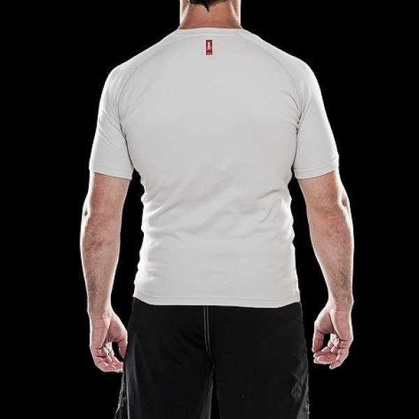 Photo3: [B-grade] Grips T-shirts Grey  SALE (3)