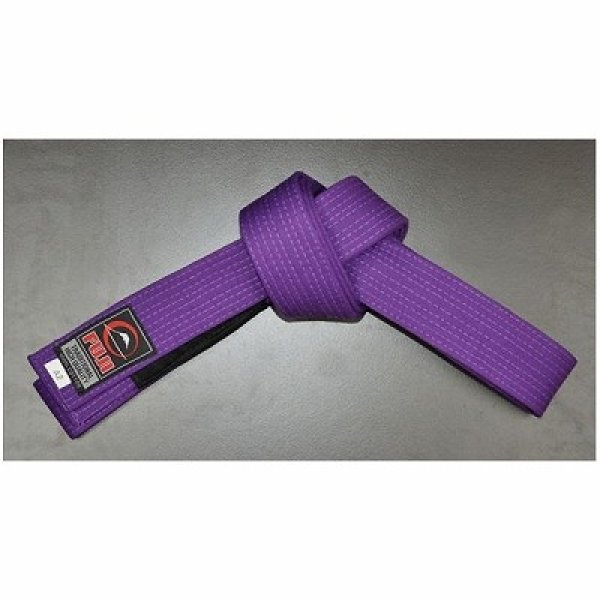 Photo1: Fuji Sports Jiu-jitsu Belt Purple (1)