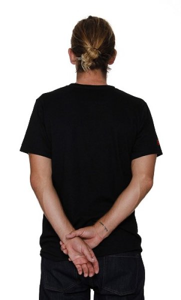 Photo3: RVCA T-shirt Groller Black  SALE (3)