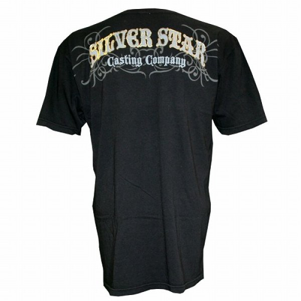 Photo2: Silver Star T-shirts Destroy Black  SALE (2)