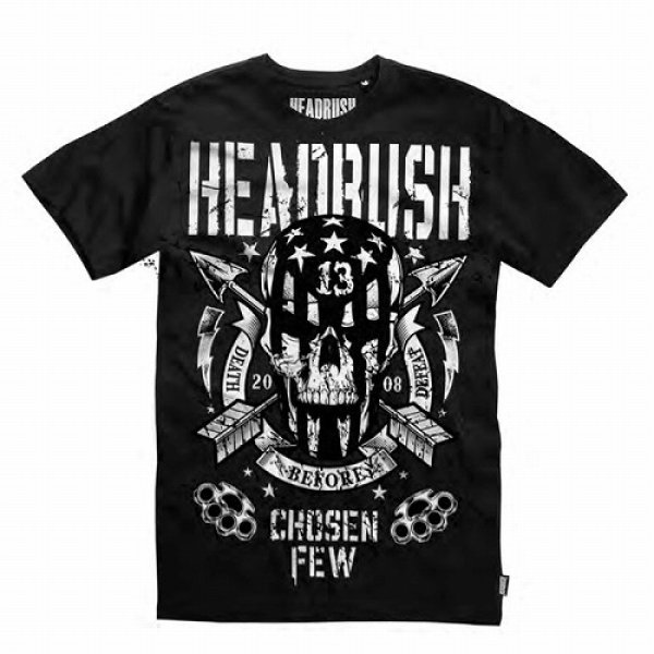 Photo1: Headrush T-shirt American Bandit  Black (1)