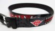 Photo1: TAPOUT Kids Belt Studded2  Black/Red (1)
