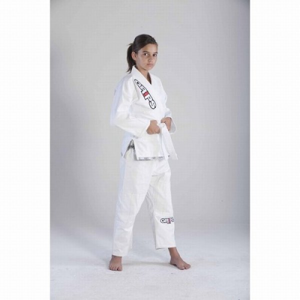 Photo2: Grips Kids Jiu-jitsu Gi  Lil' Secret　White (2)