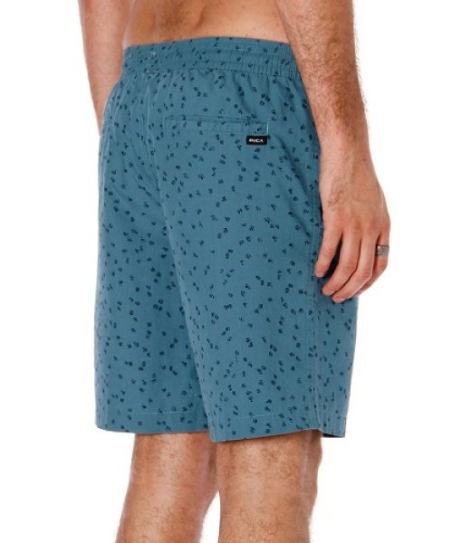 Photo3: RVCA Walk short Shells Blue  SALE (3)