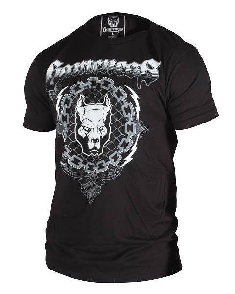 Photo1: GAMENESS Tshirts Chain Black (1)