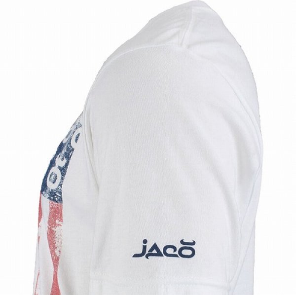 Photo2: JACO T-shirt  Freedom Crew White  SALE (2)