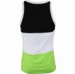 Photo2: Muscle Pharm Tank Top Tri-Fold Black/White/Green (2)