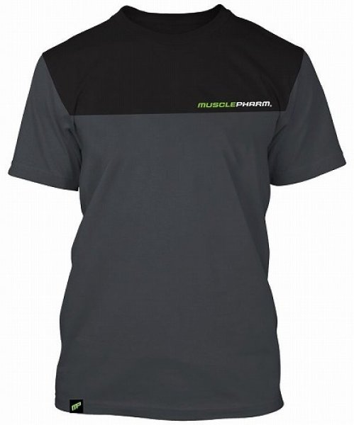 Photo1: Muscle Pharm T-shirt Two Tone Grey (1)