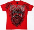 Photo2: TAPOUT T-shirts Agent Shield Red (2)