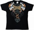 Photo2: TAPOUT T-shirts Viking Black (2)