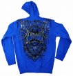 Photo3: TAPOUT Zipped Hoodie Agent Shield Blue (3)