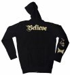 Photo3: TAPOUT Zipped Hoodie Fierce Black/Gold (3)