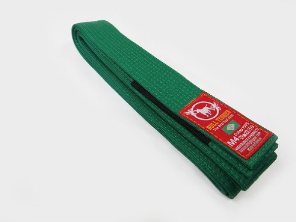 Photo3: BULLTERRIER  Jiu Jitsu Belt  Green (3)