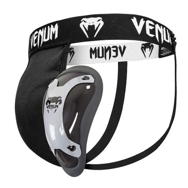 Photo1: VENUM GROINGUARD & SUPPORT "COMPETITOR"  SILVER (1)