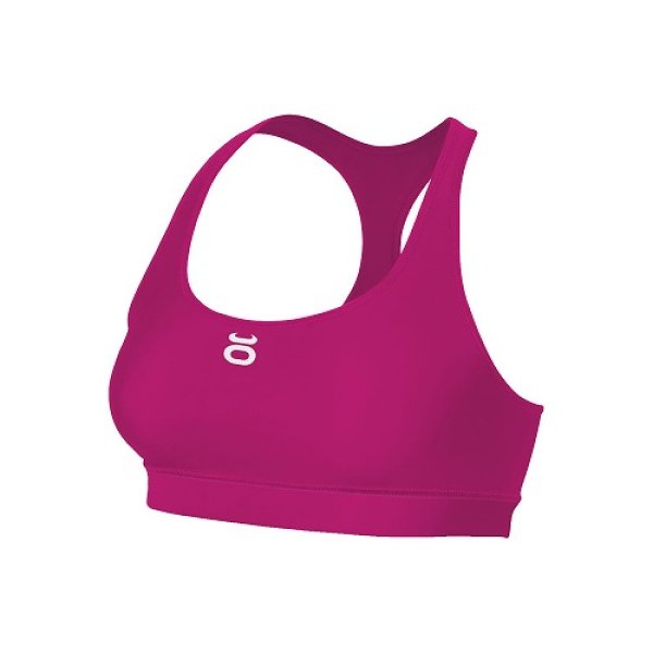 Photo1: Women`s Racerback Bra Pink (1)