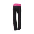 Photo2: JACO Women`s CrossCut Pant (Black/Pink) (2)