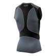 Photo2: JACO Pro Guard Compression Top - Sleeveless (Grey/Black) (2)