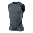 Photo1: JACO Compression Top Sleeveless Gray  SALE (1)