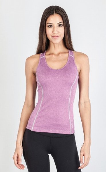 Photo1: Grips Ladies Tank Top Purple (1)