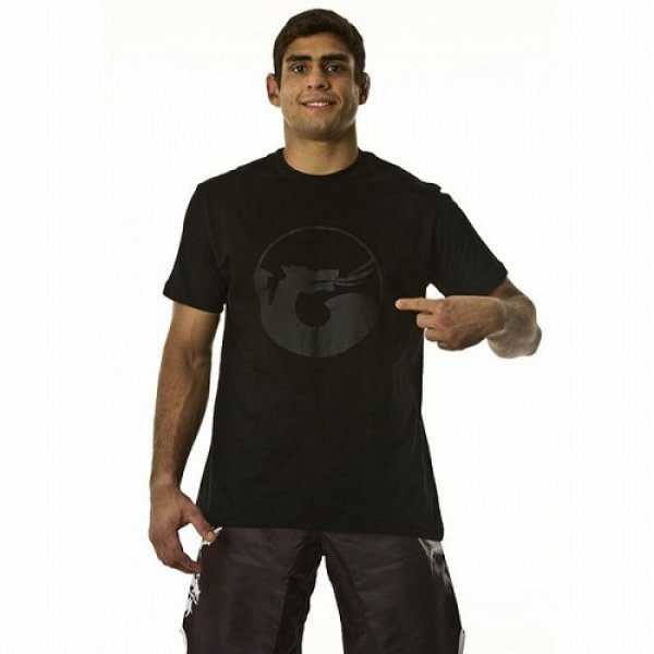 Photo3: DRAGAO　T-shirt Logo Dragao Black  SALE (3)
