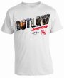 Photo1: Panic Switch T-shirt KB The Outlaw Nation White  SALE (1)