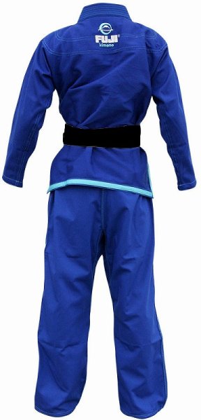 Photo2: Fuji Sports Ladies Jiu-jitsu Gi Sekai Women’s Blue  SALE (2)