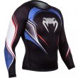 Photo2: VENUM Rashguard USA Hero Long Sleeve Black/Blue/Red (2)