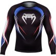 Photo1: VENUM Rashguard USA Hero Long Sleeve Black/Blue/Red (1)