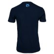 Photo2: JACO T-shirt Overspray Crew Navy (2)