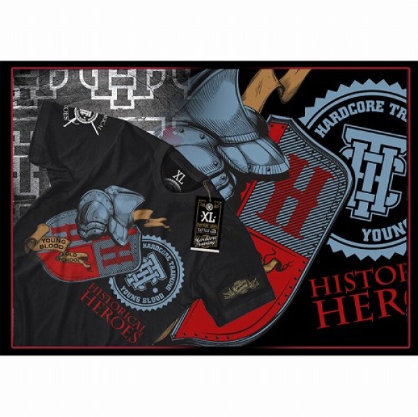 Photo3: HCT  Tshirts Historical　Black (3)