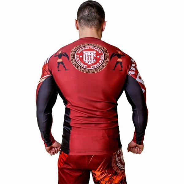 Photo2: HCT Rashguard Sparta Long Sleeve (2)