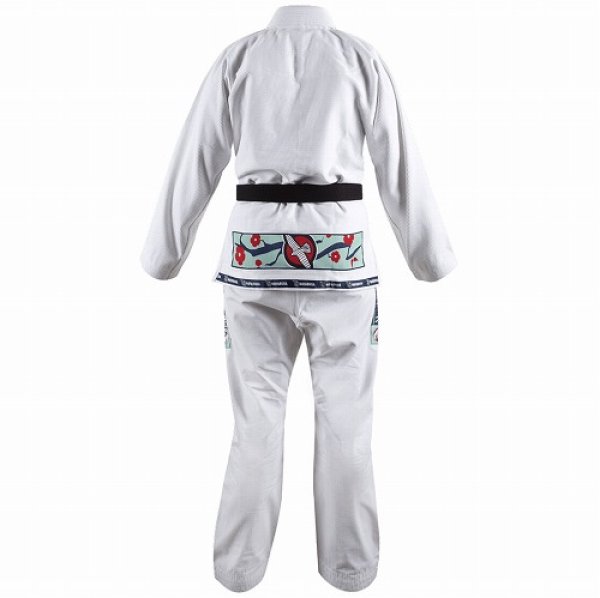Photo3: Hayabusa Jiu Jitsu Gis Shinju Female White (3)