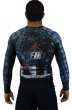 Photo2: KEIKO Rashguard STAR Long Sleeve Black/Blue (2)