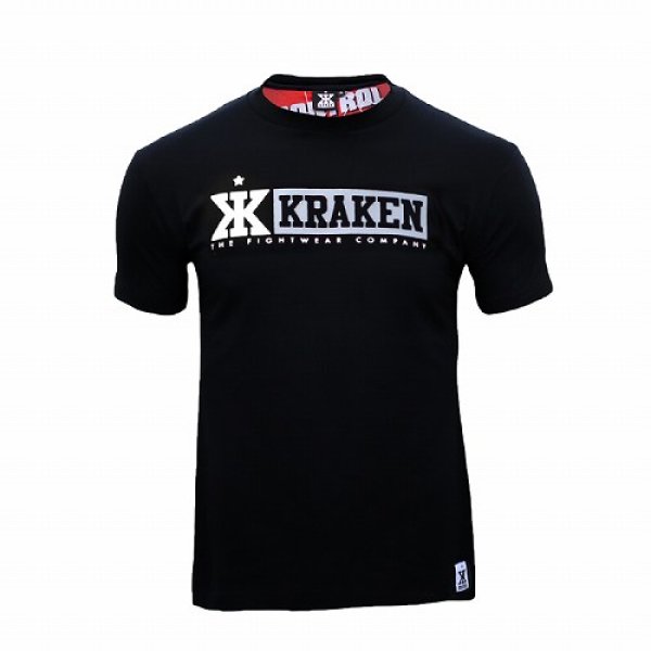 Photo1: Kraken Wear T-shirt PARANOIAK Black/Grey (1)