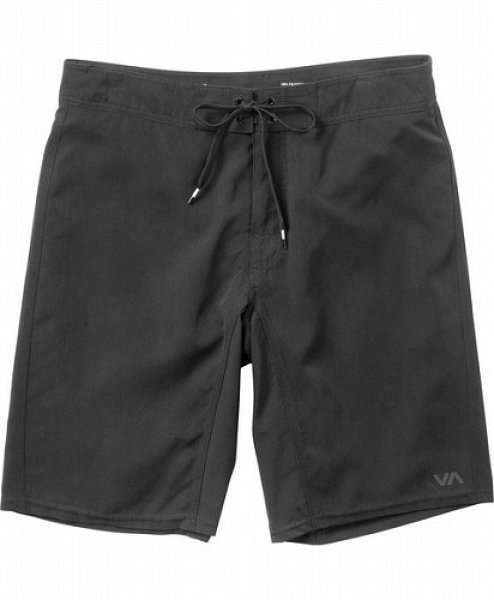 Photo1: RVCA SPORT Board Shorts STAFF TRUNK II Black (1)