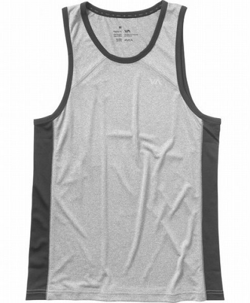 Photo1: RVCA Tank Top STARTUP Gray (1)